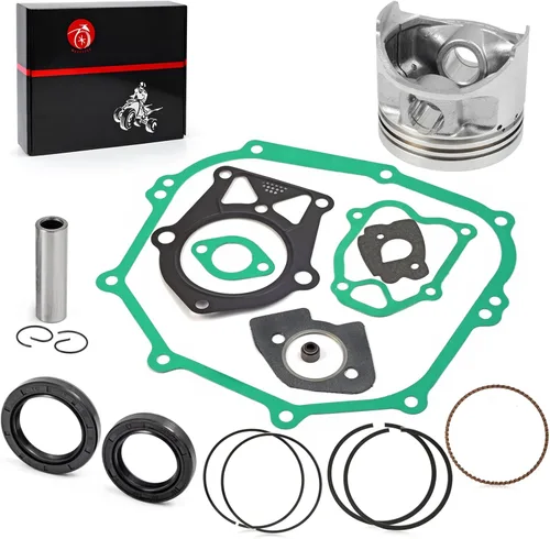 Vista 5 de Kit de reconstrucción de sello de junta de pistón y anillo de 285 cc, orificio de gran tamaño de 0.01 in, compatible con carrito de golf YAMAHA G2
