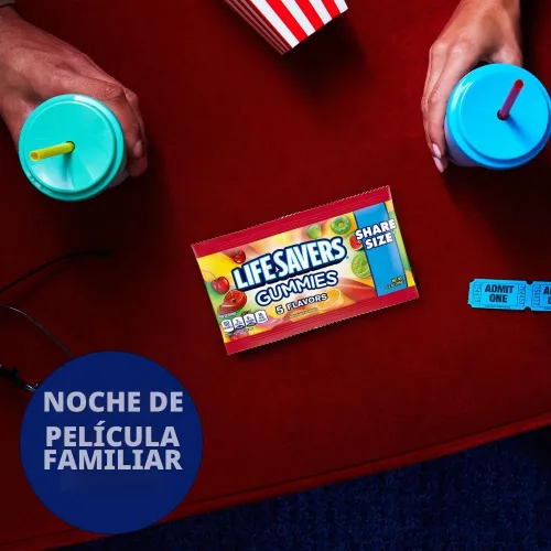 Vista 8 de Lifesavers Gummies - Bolsas de cinco sabores, 4.2 onzas (paquete de 15)