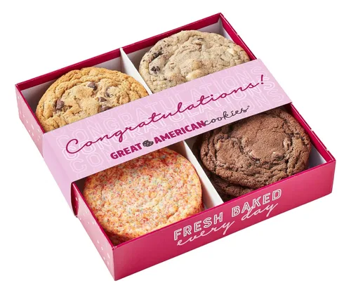 Vista 16 de Great American Cookies – 12 galletas assortidas recién horneadas – horneadas a diario, preparadas a mano y nunca congeladas – Ideales