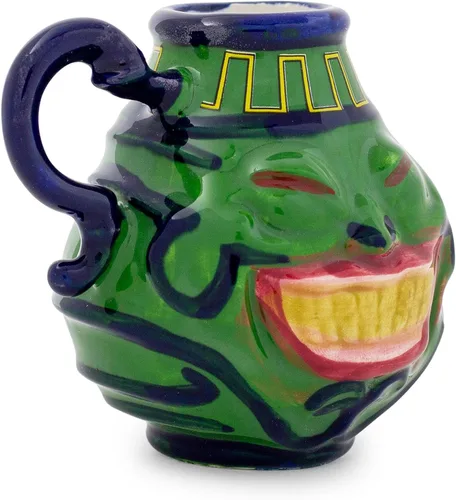 Vista 2 de Yu-Gi-Oh! Pot Of Greed - Mini taza de cerámica esculpida Taza de café pequeña con asa para expreso, capuchinos y bebidas Capacidad para 2 onzas