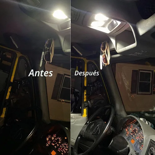 Vista 8 de 194 Bombilla LED para Automóvil, 1.5W, 12V, Blanco, Tipo Cuña T10, Ángulo de Iluminación de 360 Grados, Chipset 2SMD 3030, 4 Chips 3030 de Alto