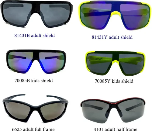 Vista 7 de XII WY - Gafas de sol deportivas polarizadas para hombre y mujer, lentes de ciclismo, béisbol, correr, pesca, golf, conducción