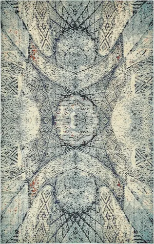 Vista 12 de Unique Loom Vita Collection - Alfombra vintage saturada, moderna y sobreteñida, inspirada en el mundo, 2 pies 2 pulgadas x 3 pies 0 pulgadas