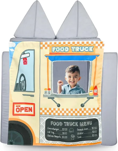 Vista 15 de Couch Swag Panel de juego para sofá de espuma para niños, sofá infantil (heladería)