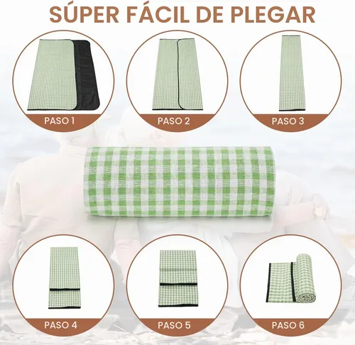 Vista 9 de Cesta de picnic para 2, cestas de picnic aisladas de sauce con correa para el hombro, canasta de picnic con manta de picnic impermeable, cesta