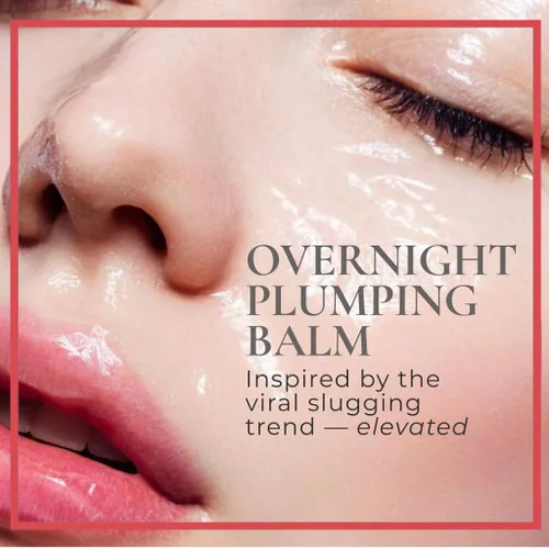Vista 3 de Consult Beaute Volumagen Miracle Plumping Balm para lentear, tratamiento nutritivo de humedad facial durante la noche, reparación de barrera