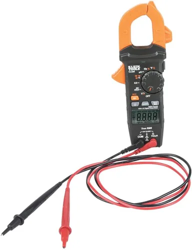 Vista 9 de Klein Tools CL320 - Medidor de pinza digital de HVAC, rango automático de 400 amperios CA, voltaje AC/DC, TRMS, microamperios de CC, resistencia