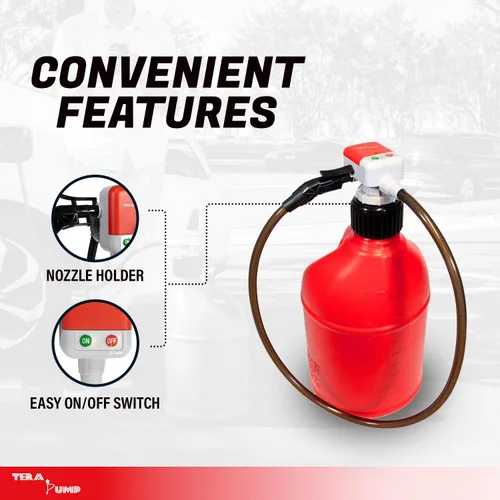 Vista 8 de Bomba de transferencia de combustible TERA PUMP con apagado automático