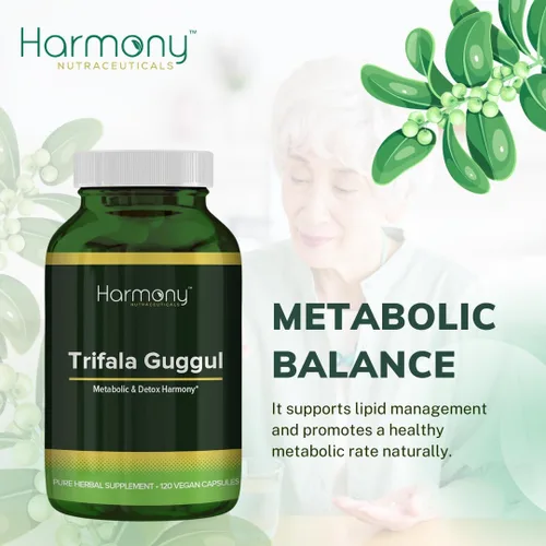 Vista 9 de Trifala Guggul - Armonía metabólica y desintoxicante