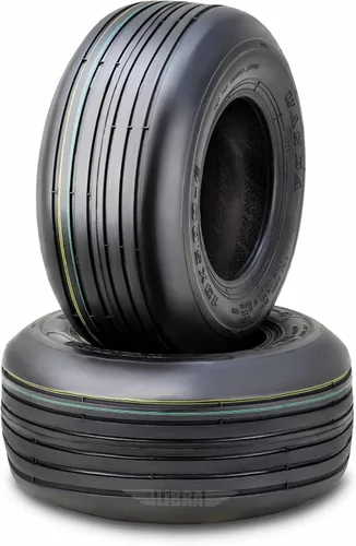 Vista 26 de WANDA - Juego de 2 neumáticos para corta césped de 11 x 4-5 para carritos de jardín de giro cero de 11 x 4 x 5 / 4 capas - 13204