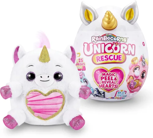 Vista 7 de Rainbocorns Unicorn Rescue Surprise - Peluche coleccionable de ZURU