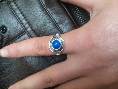 Vista 4 de Anillo de moda vintage Vampire Diaries Anillo Mikaelson Originals Family Ring Klaus Rebekah Elijah Finn Kol Mikael's Finger Family Crest Ring