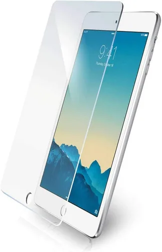 Vista 5 de KIQ Funda protectora protectora de pantalla de vidrio templado para iPad 9, 8, 7, 10.2, transparente, sensible al tacto, resistente a los arañazos