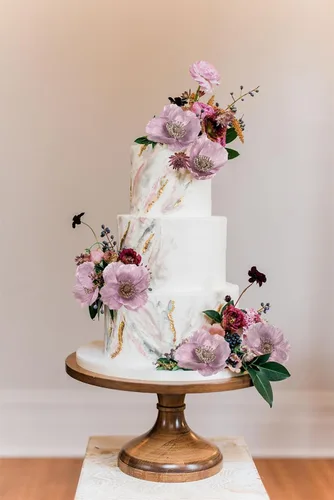 Vista 8 de IPOPU Flores de amapola rosadas, 8 unidades, flores artificiales de seda con tallos, arreglos florales de seda para centros de mesa de boda, centros