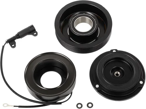 Vista 30 de cciyu Embrague del compresor del aire acondicionado para Ford Focus 2.0L 2000-2002 Asamblea de compresores de reparación de automóviles 57162 58162