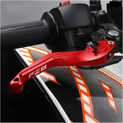 Vista 7 de for FZ8 FZ 8 2011 2012 2013 2014 2015 CNC Short Brake Clutch Levers Motorcycle Handles Adjustable Lever(Black)