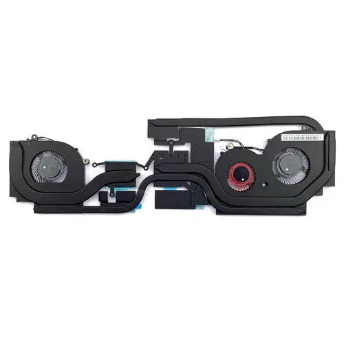 Vista 11 de BestParts Nuevo reemplazo original del ventilador de refrigeración de CPU+GPU para MSI GS65 Stealth Thin, P/N: MS-16Q2 MS-16Q3, 16Q2-CPU 16Q2-G-CCW