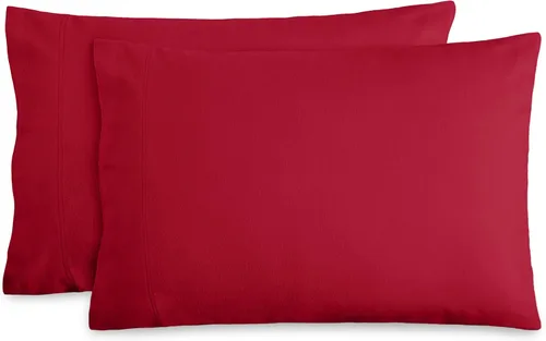 Vista 9 de Bare Home Fundas de almohada de franela 100% algodón