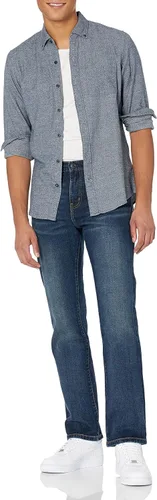 Vista 4 de Tienda Essentials Jeans de corte recto para hombre