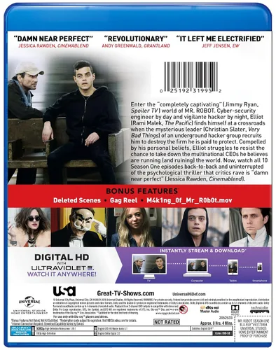 Vista 2 de Mr. Robot Season 1 Blu-ray
