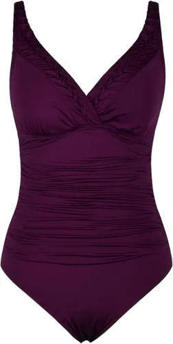 Vista 4 de Hilor Trajes de baño de una pieza para mujer, traje de baño con control de abdomen