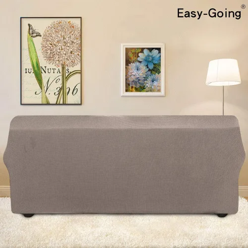 Vista 36 de Easy-Going - Funda elástica sobredimensionada para sofá, 1 pieza, protector muebles, suave, parte inferior elástica, para niños, tela jacquard
