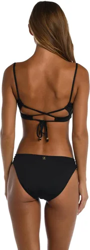 Vista 4 de Sunshine 79 Traje de baño de bikini hipster con fruncido lateral estándar para mujer