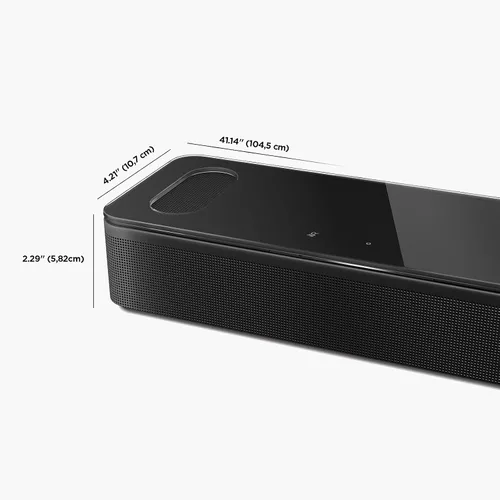 Vista 3 de Barra de sonido inteligente Bose 900 Dolby Atmos con Alexa incorporada, conectividad Bluetooth - Negro