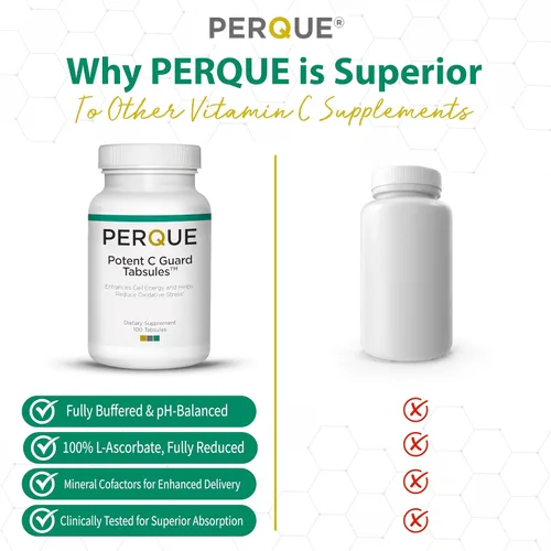 Vista 5 de Perque Potent C Guard 1000 mg, 100
