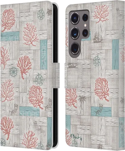 Vista 11 de Head Case Designs Funda de piel con licencia oficial de Paul Brent Agate Mermaid Coastal para Samsung Galaxy S24 Ultra 5G Sirena de ágata