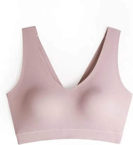 Vista 8 de Sujetador cómodo sin varillas de cobertura completa sin costuras con almohadilla incrustada para mujer