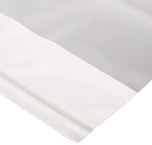 Vista 112 de Aviditi Poly Bolsa con cierre hermético blanco, 10" x 12", Azul, 1000