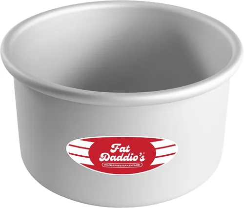 Vista 47 de Fat Daddio's Juego de moldes para pasteles redondos uniformes de aluminio anodizado de 4 niveles, profundidad de 2 pulgadas