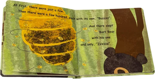 Vista 2 de Mary Meyer Libro de tablero de cuentos para bebés y niños pequeños, 8 x 8 pulgadas, amigos de dinosaurios