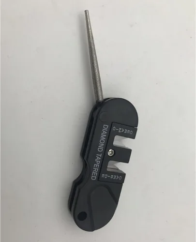 Vista 3 de Fdit Herramienta de sacapuntas de cuchillo de bolsillo multifunción Mini sistema de sacapuntas para actividades de camping al aire libre