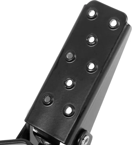 Vista 7 de F FIERCE CYCLE 1 par 0.315 in acero inoxidable universal motocicleta plegable trasero reposapiés estribera pedal peg bicicleta bicicleta ciclismo