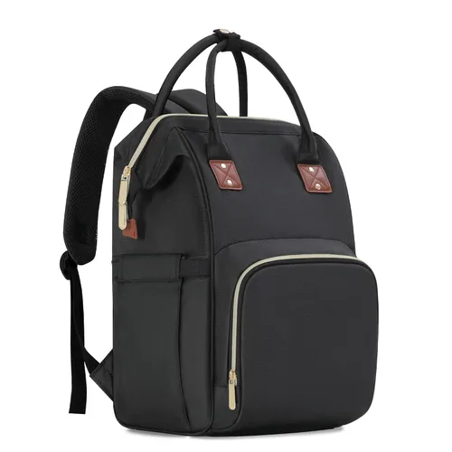 Vista 9 de Mochila para pañales Femuar, multifuncional, para maternidad, bolsa de pañales para bebés, de gran capacidad, para niñas y niños, mochila de viaje