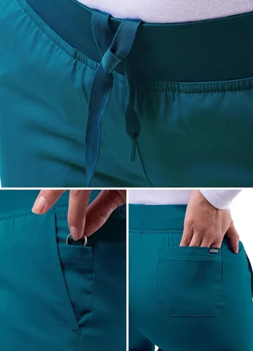 Vista 4 de Adar Pro Scrubs - Pantalones ajustados de yoga para mujer