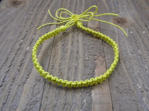 Vista 38 de Hemp Anklet Adjustable Tie On
