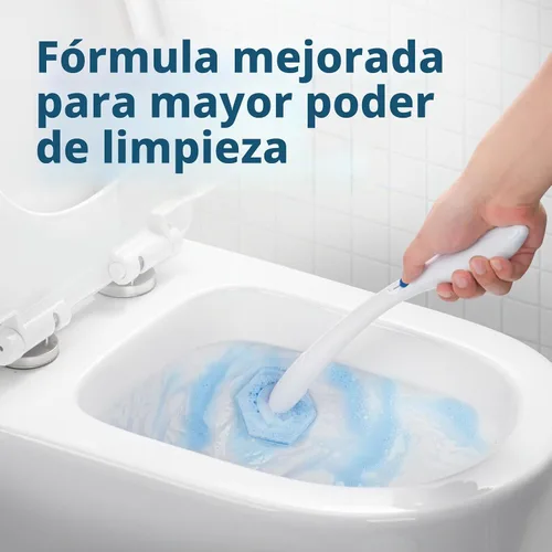 Vista 3 de Recambios de cepillo limpiador de inodoro oshang, almohadillas de recambio de inodoro, cabezas de cepillo de inodoro desechables para limpieza