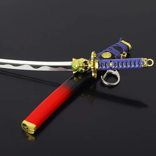 Vista 6 de Superbuybox Artes marciales cuchillo juego colección escritorio habitación decoración mochila colgante regalo (Onimaru Kunitsuna), Onimaru Kunitsuna