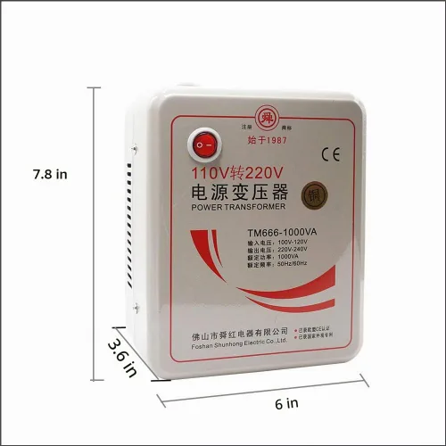 Vista 2 de Beduan 110V a 220V Paso Arriba Convertidor de Voltaje Transformador de Potencia para 220V Electrónica China