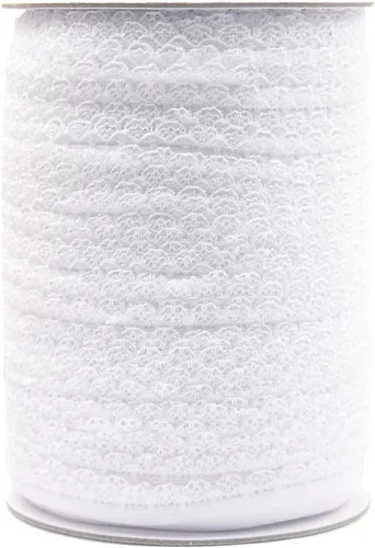 Vista 40 de Bristlegrass Picot Loop - Banda elástica para coser de 1/2 pulgada, 0.512 in, corona de carrete con volantes, cinta elástica para atar el cabello