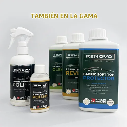 Vista 7 de Renovo Soft parte superior revividor (Negro) – 500 ml