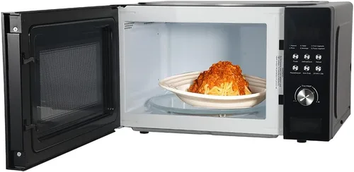 Vista 5 de Emerson MW1101B-A Horno microondas de encimera con control de botón, pantalla LED de 1000 W, 10 niveles de potencia, 6 menús automáticos, plato