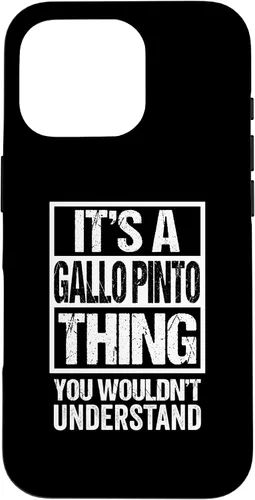 Vista 20 de It's A Gallo Pinto Thing You Wouldn't Understand Costa Rica Case for iPhone 17