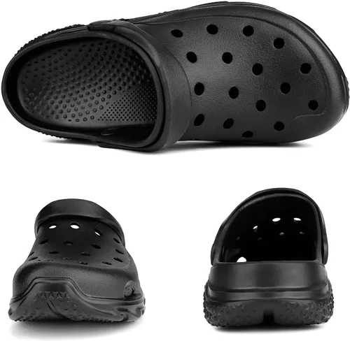 Vista 3 de Scecocrs Zuecos con Soporte de Arco para Mujeres y Hombres Zapatos de Jardín para Adultos Deslizables para Exteriores Sandalias Deportivas de Verano