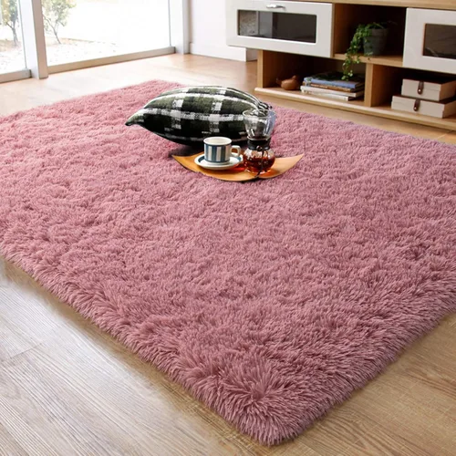 Vista 24 de Ompaa Alfombra Esponjosa, Alfombras de Área Súper Suaves y Peludas para Dormitorio y Sala de Estar - 6' x 9' Alfombra Grande de Felpa Peluda Shag
