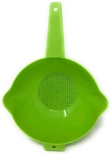 Vista 3 de Tupperware Colador de 2 cuartos de galón con mango en verde