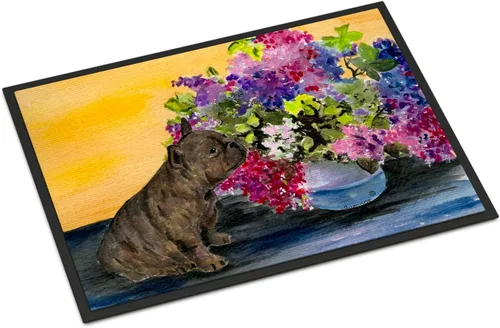 Vista 214 de Caroline's Treasures SS8220MAT - Felpudo afgano de 18 x 27 pulgadas, para interiores y exteriores, para entrada, antideslizante, lavable, de pelo